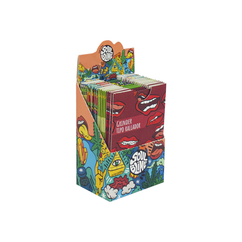 TARJETA MOLEDOR DISEÑOS SURTIDOS DISPLAY 20UD-SOULBLIME (DS)
