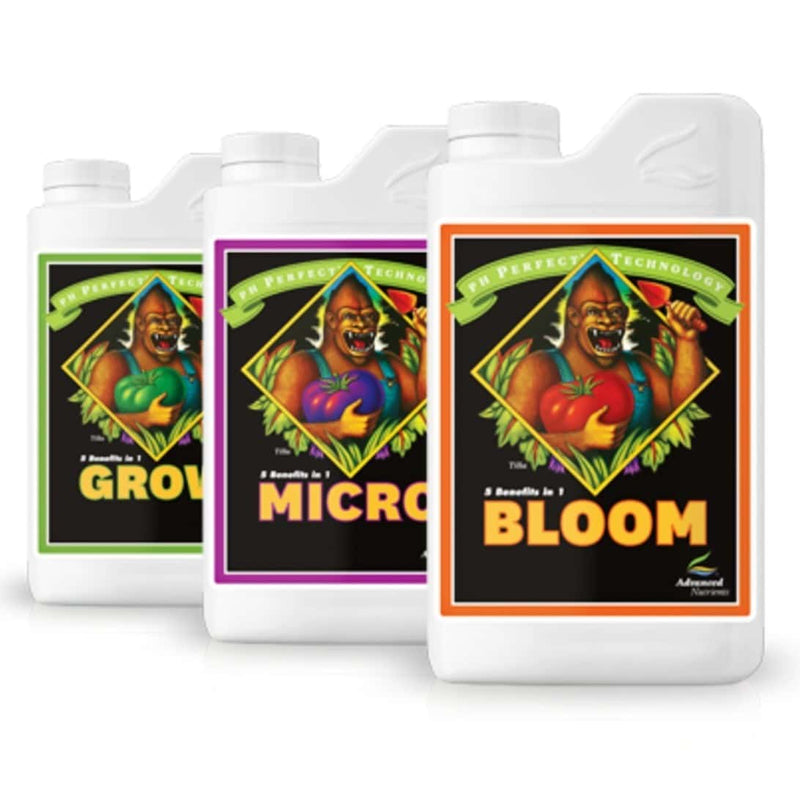 PH PERFECT GROW+MICRO+BLOOM 1LT-ADVANCED NUTRIENTS (DS)
