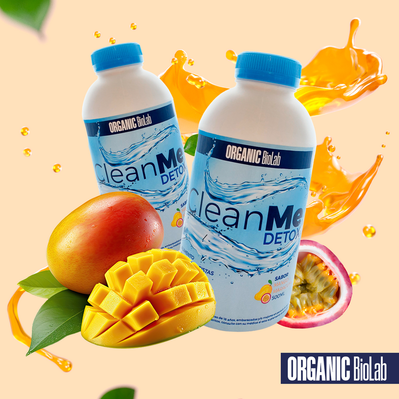 CLEAN ME DETOX MANGO MARACUYÁ-ORGANIC BIOLAB (DS)
