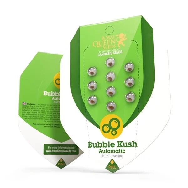 BUBBLE KUSH AUTO X10-ROYAL QUEEN SEEDS (DS)