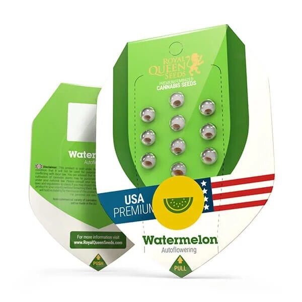 WATERMELON USA PREMIUM AUTO X10-ROYAL QUEEN SEEDS (DS)