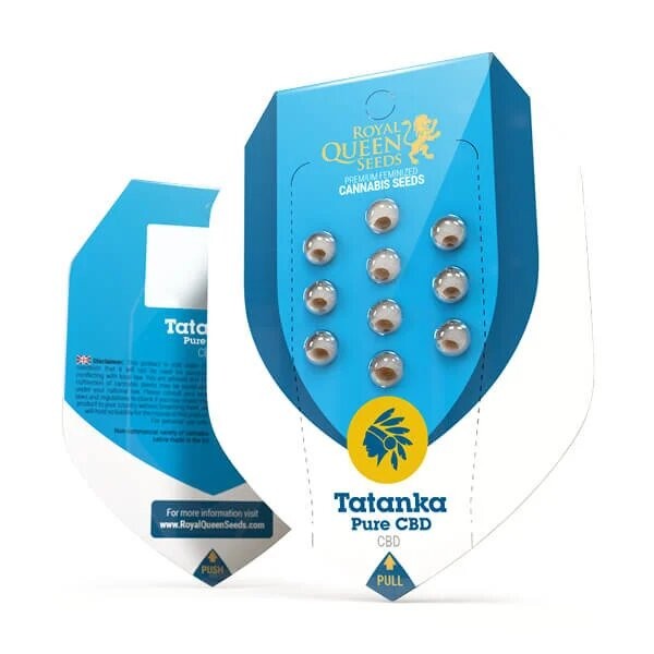 TATANKA PURE CBD FEM X3-ROYAL QUEEN SEEDS (DS)