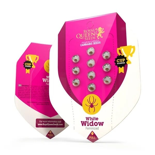 WHITE WIDOW FEM X10-ROYAL QUEEN SEEDS (DS)