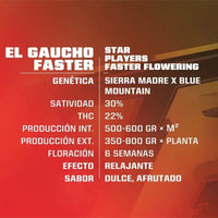EL GAUCHO FASTER SP X4-BSF (DS)