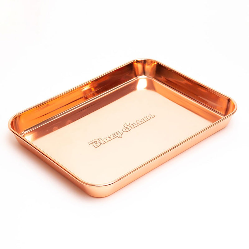 ROLLING TRAY ACERO INOXIDABLE ROSE GOLD -BLAZY SUSAN (DS)