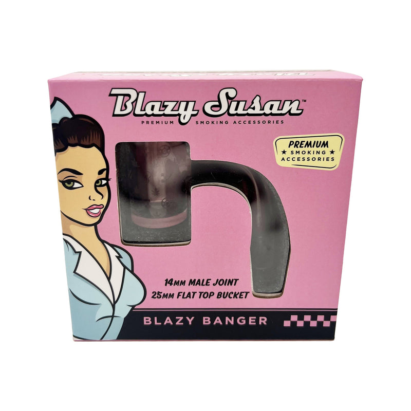 BANGER CUARZO DISEÑO BS 14MM MACHO-BLAZY SUSAN (DS)