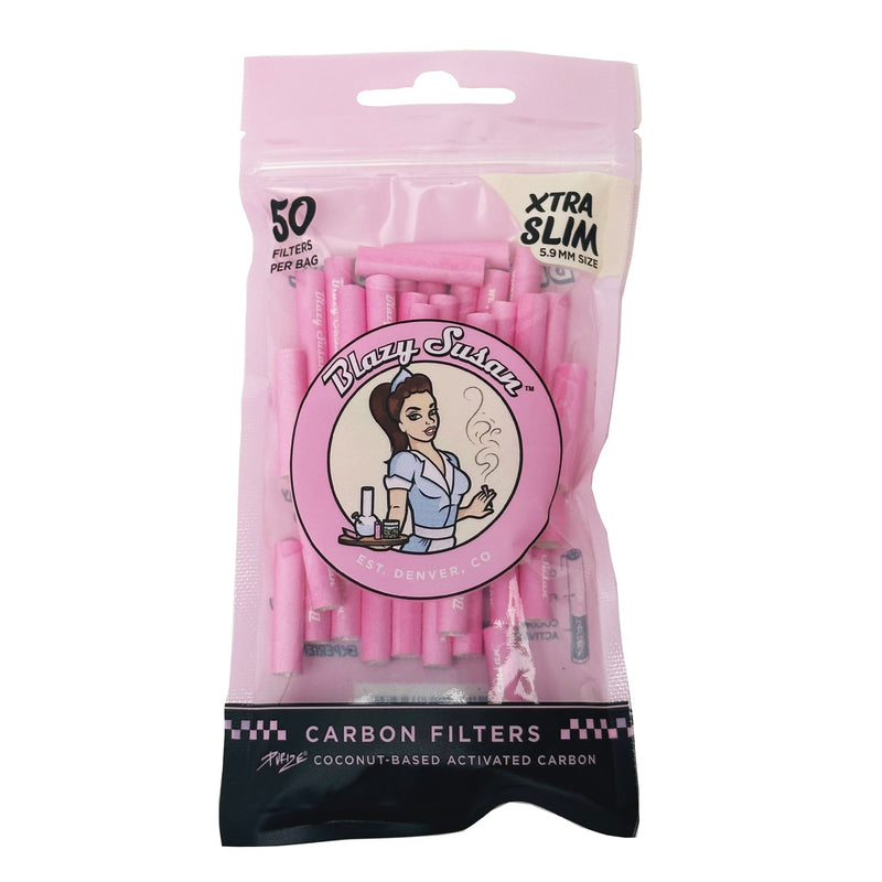 PURIZE FILTROS DE CARBON ACTIVADO PINK XTRA SLIM 50U -BLAZY SUSAN (DS)