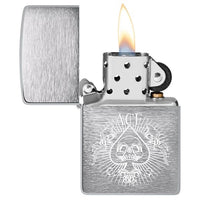 SPADE SKULL DESIGN-ZIPPO (DS)