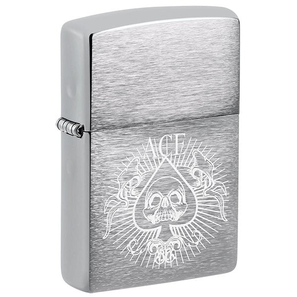 SPADE SKULL DESIGN-ZIPPO (DS)