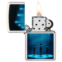 ALIEN DESIGN 2-ZIPPO (DS)
