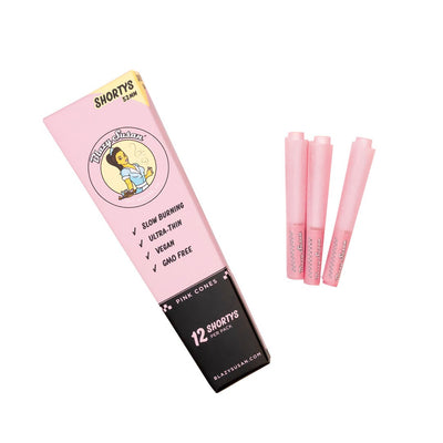 CONOS PRE ROLL PINK SHORTYS PACK 12U-BLAZY SUSAN (DS)