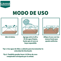SUSTRATO CANNA COCO BRICK 4U 40LT-CANNA (DS)