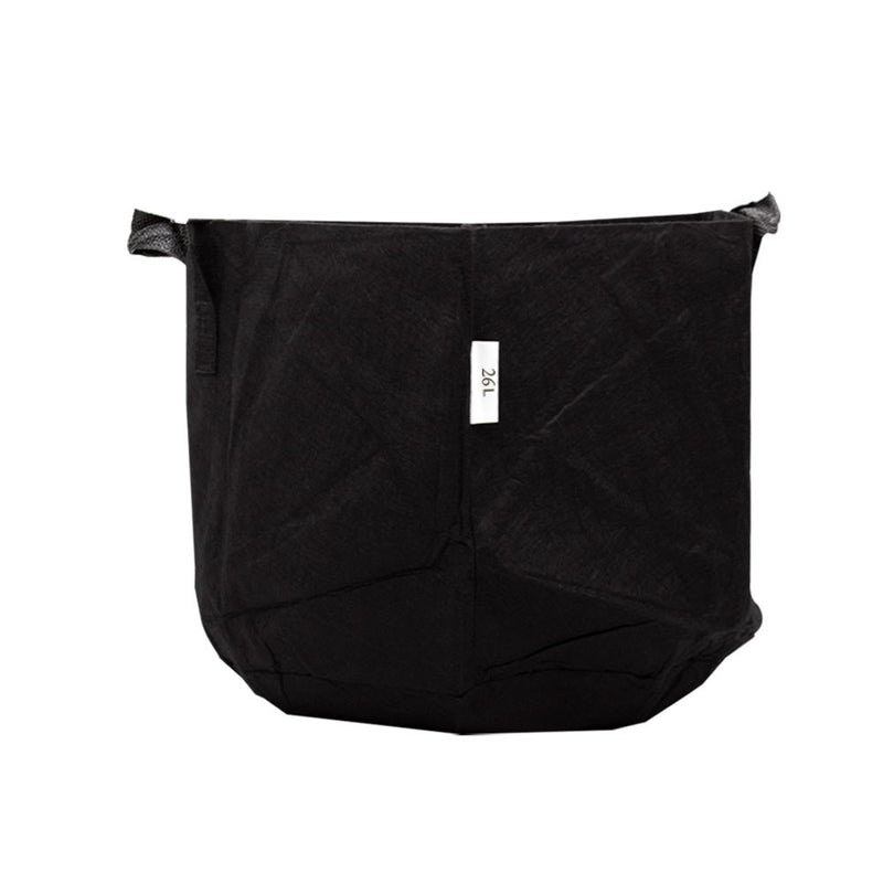 MACETA TEXTIL NEGRA 26L-KASVI (DS)