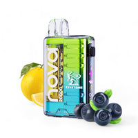 VAPORIZADOR DESECHABLE NOVA 20000 ZERO BLUE RAZZ-KEYSTONE (DS)