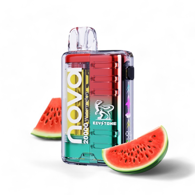 VAPORIZADOR DESECHABLE NOVA 20000 ZERO WATERMELON-KEYSTONE (DS)