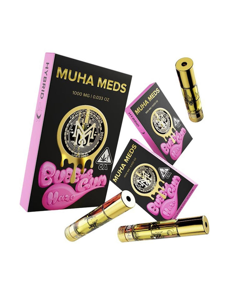 CARTRIDGE MUHA MEDS 0,8ML BUBBLE GUM HYBRID-MUHA MEDS (DS)