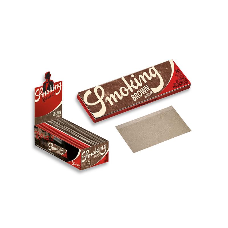 SMOKING PAPEL N8 BROWN 50UDS