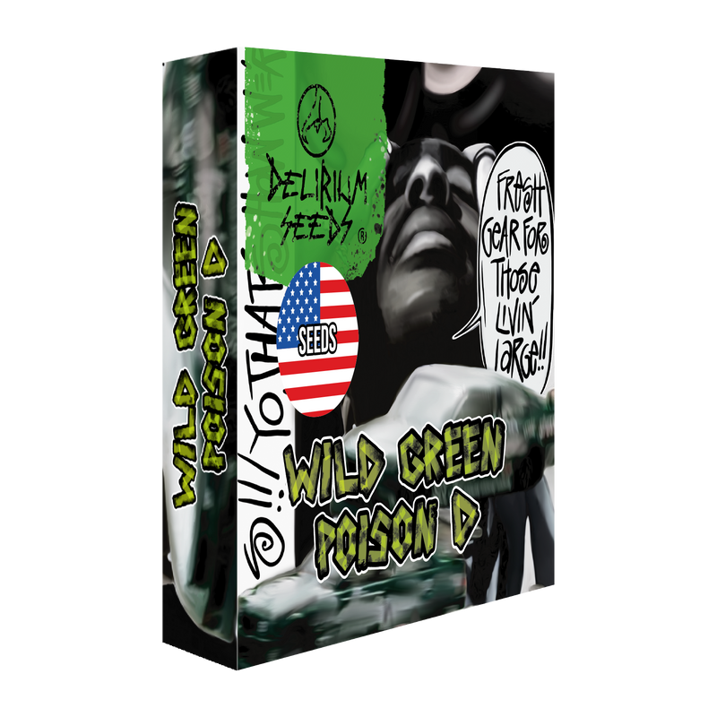 WILD GREEN POISON D AUTO X1-DELIRIUM SEEDS (DS)
