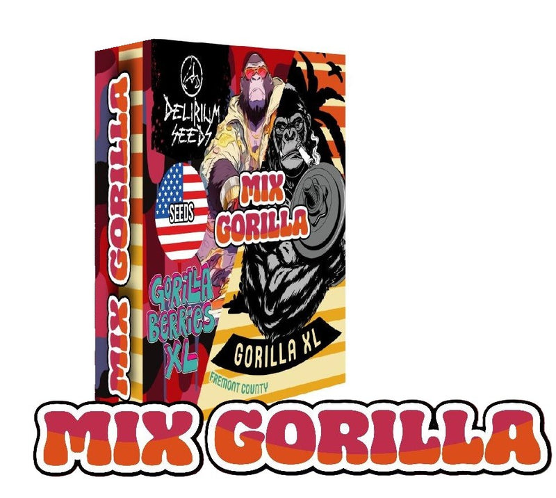 MIX GORILLA FEM X8-DELIRIUM SEEDS (DS)