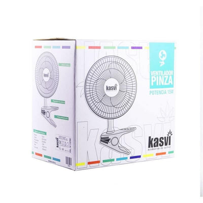 VENTILADOR A PINZA 15W-KASVI (DS)