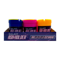 CENICERO ASH HOLDER GLOW IN THE DARK 12U-GALAXY (DS)