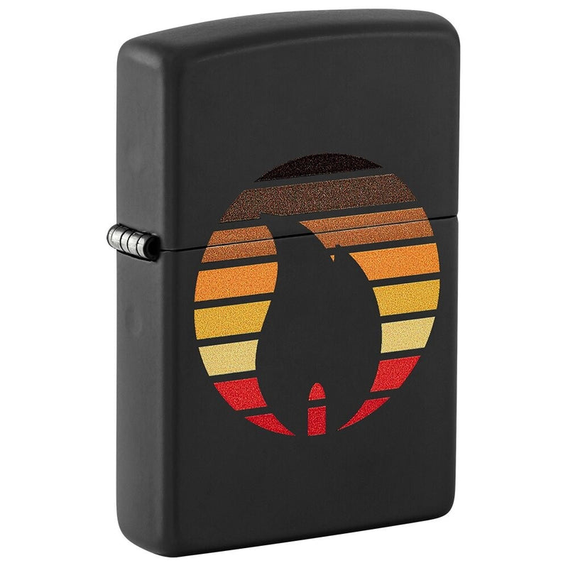 FLAME DESIGN COLORBLOCK-ZIPPO (DS)