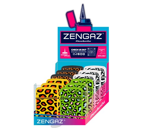 ENCENDEDOR ZL12 ANIMAL PRINT 12 UD-ZENGAZ