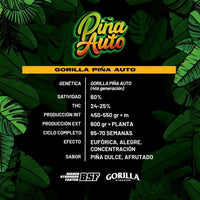 GORILLA PIÑA AUTO X4-BSF (DS)