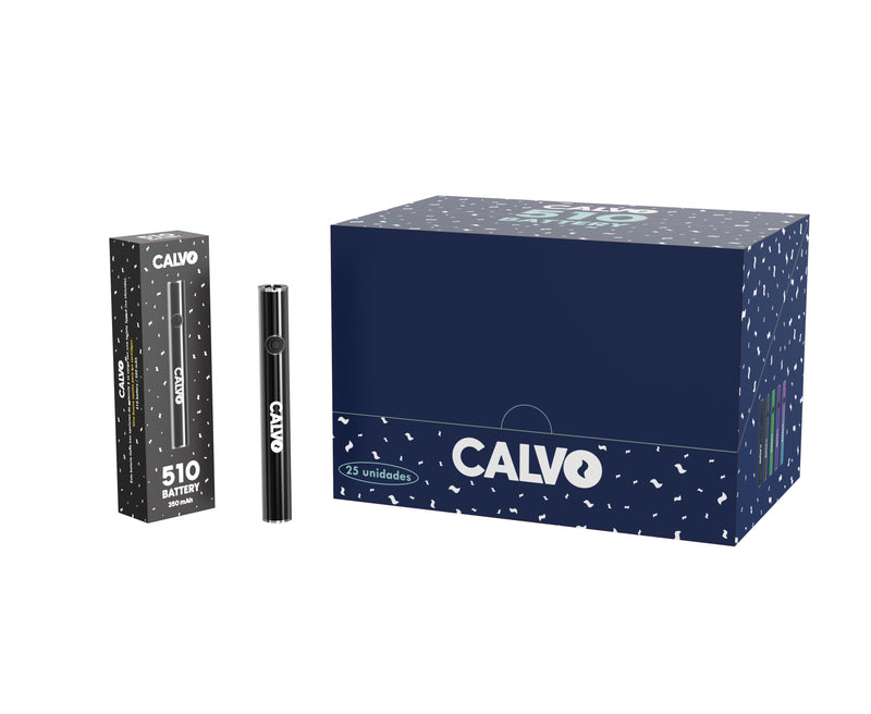 BATERIA 510 350MAH BLACK-CALVO