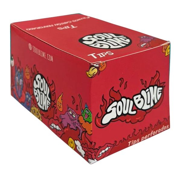 TIPS FILTRO DE CARTON ROJO 25U-SOULBLIME