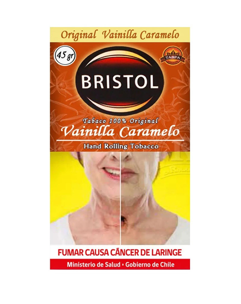 TABACO VAINILLA CARAMELO 45GR- BRISTOL