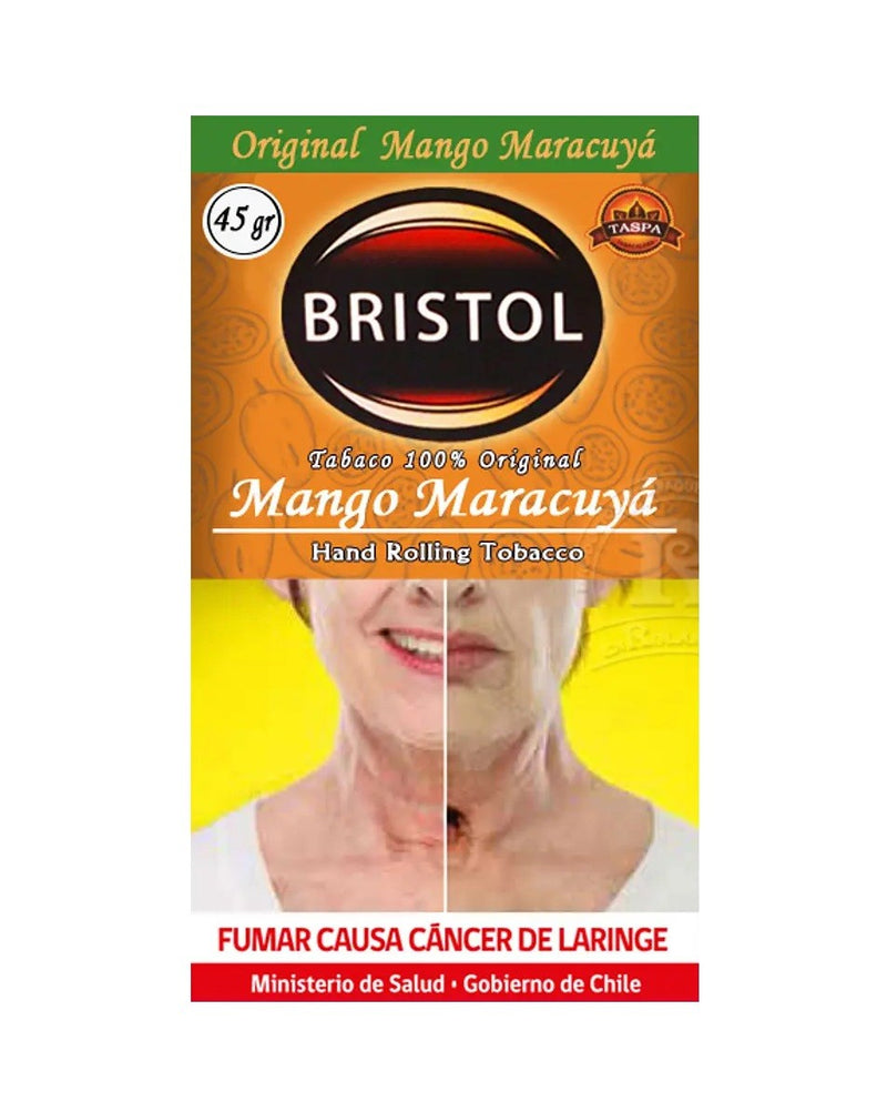 TABACO MANGO MARACUYÁ 45GR- BRISTOL