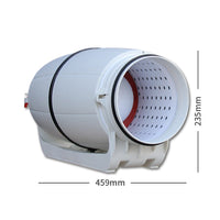 EXTRACTOR SILENT 200MM/1120MT3 2 VELOCIDADES - KASVI (DS)