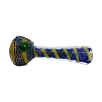 PIPA 10CM PYREX OMEGA 12- TOP SMOKE (DS)