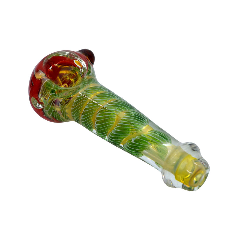 PIPA 10CM PYREX HOLOGRAM 28- TOP SMOKE (DS)