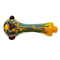 PIPA 10CM PYREX REACTOR 29- TOP SMOKE (DS)