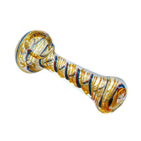 PIPA 9CM PYREX TEMPEST 32- TOP SMOKE (DS)