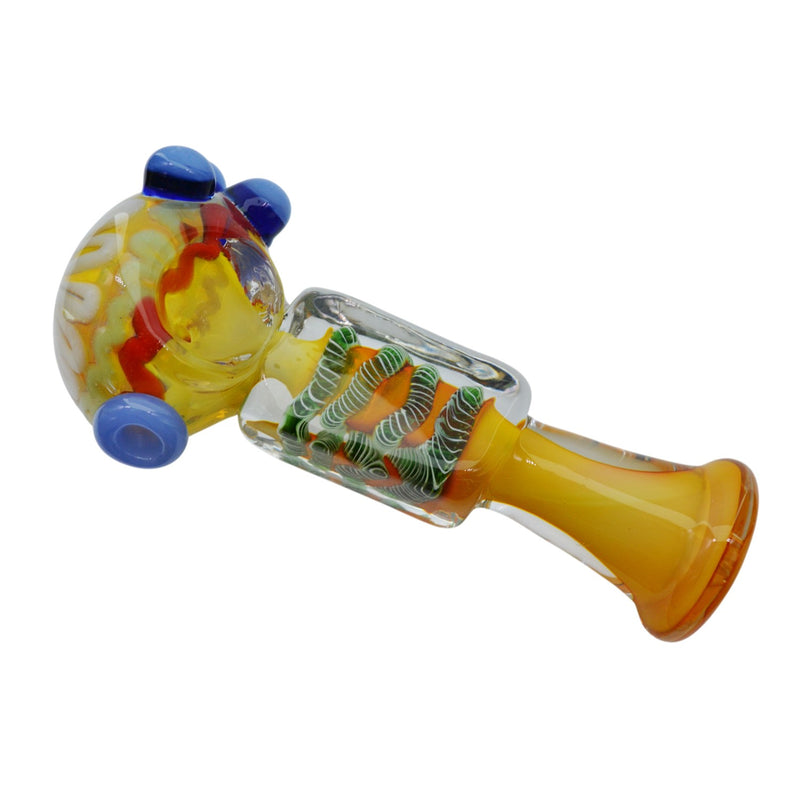 PIPA 10CM PYREX XENON 102- TOP SMOKE (DS)