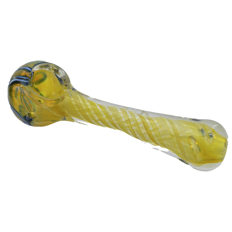 PIPA 9CM PYREX CHROMATIC 114- TOP SMOKE (DS)