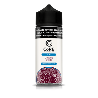 ESENCIA CORE ICE GRAPE VINE 3MG 120ML-DINNER LADY (DS)