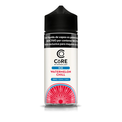 ESENCIA CORE ICE WATERMELON CHILL 3MG 120ML -DINNER LADY (DS)