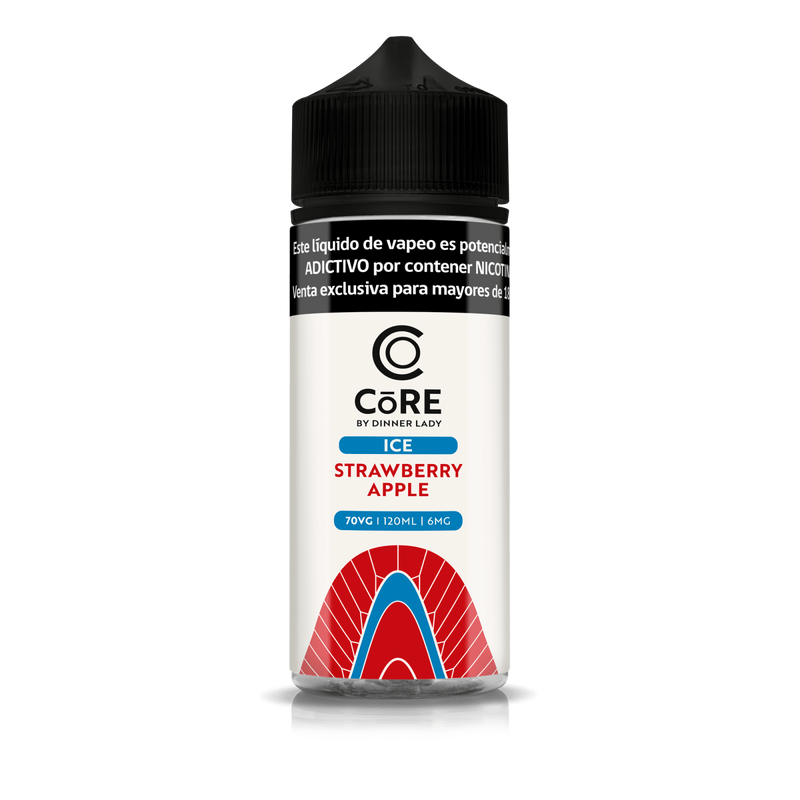 ESENCIA CORE ICE STRAWBERRY APPLE 6MG 120ML -DINNER LADY