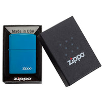 HIG POLISH BLUE LOGO-ZIPPO (DS)