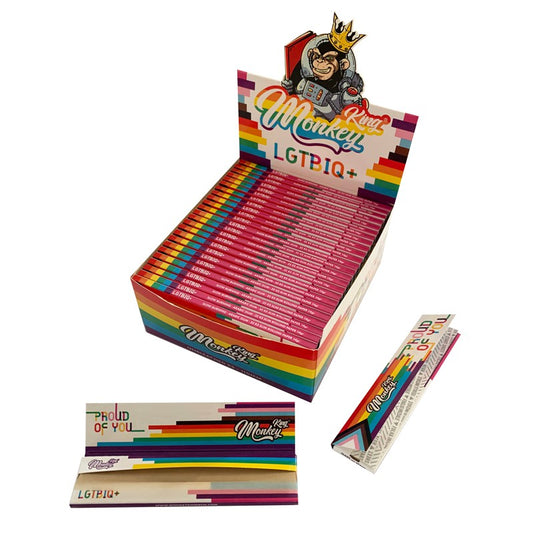 PAPEL KS LGTBIQ UNBLEACHED 50UDS MONKEY KING