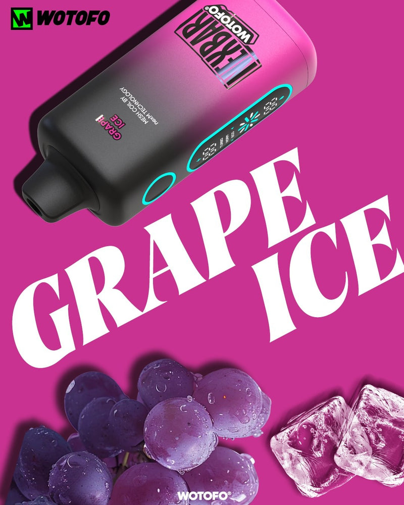 VAPORIZADOR NEXBAR 25000 GRAPE ICE-WOTOFO