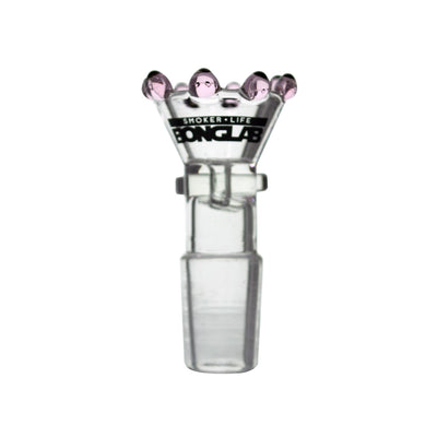QUEMADOR PERLAS 18 MM PINK -BONGLAB