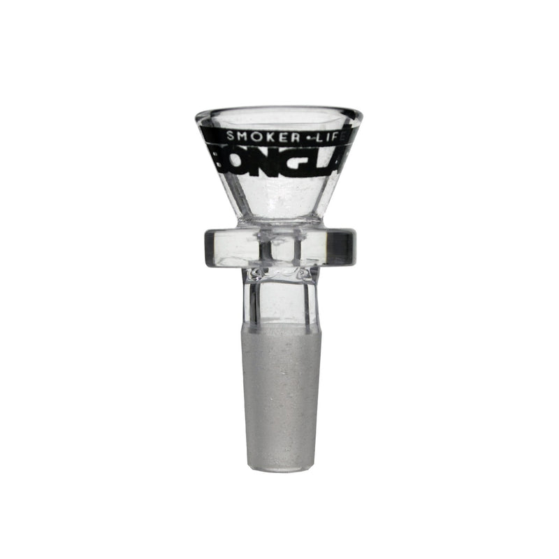 QUEMADOR MACHO SIMPLE 10 MM CLEAR - BONGLAB