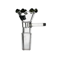 QUEMADOR PERLAS 14MM SMOKE GRAY - BONGLAB (DS)