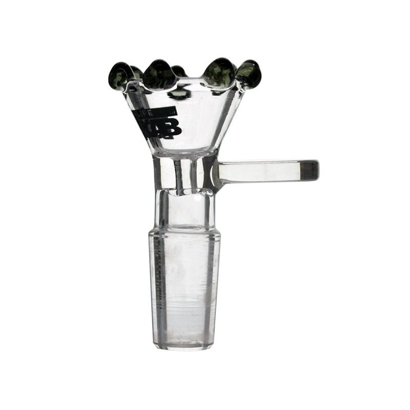 QUEMADOR PERLAS 18 MM SMOKE GRAY -BONGLAB (DS)