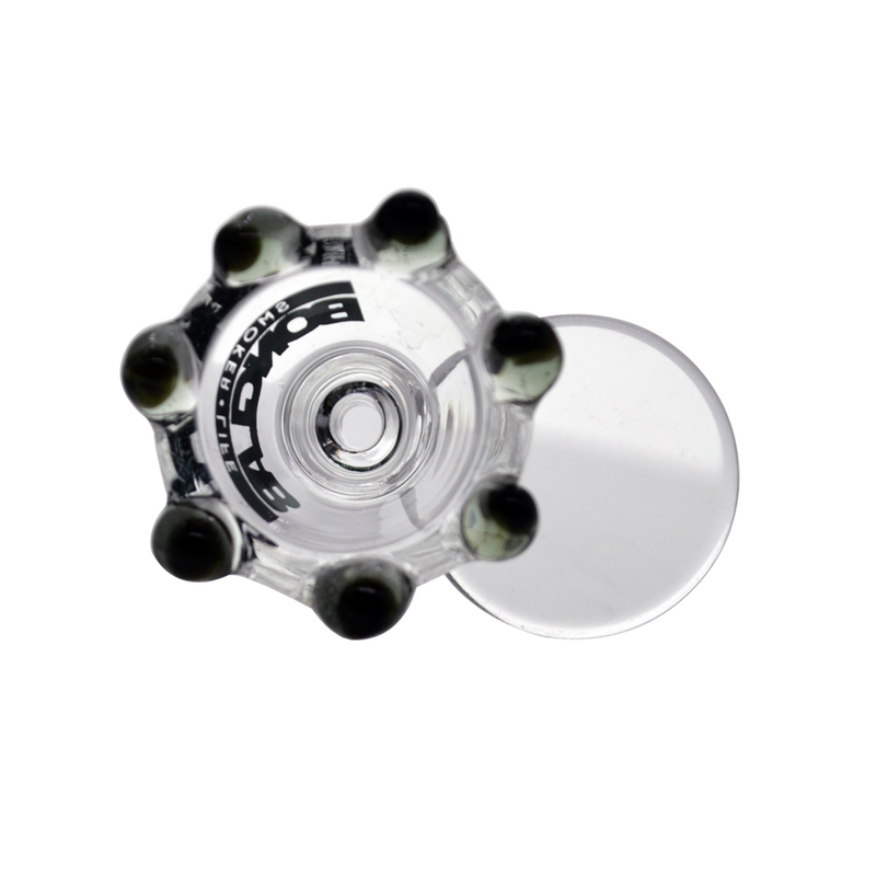 QUEMADOR PERLAS 18 MM SMOKE GRAY -BONGLAB